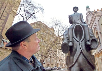 Estatua de Franz en la Ciudad Vieja