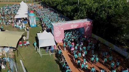 Este 2024 se llevó a cabo la décima edición de la Caminata Central Oeste.