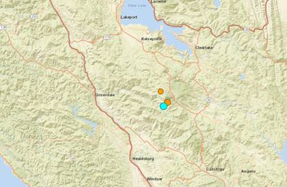 Este 8 de septiembre varios temblores se han registrado en la zona de California.