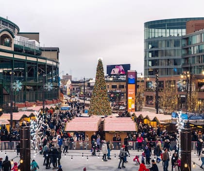 Este año habrá tres mercados de Christkindlmarket en Illinois: dos en Chicago y uno en Aurora (Facebook/Christkindlmarket Chicago)