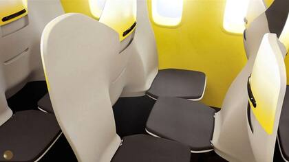 Este año, Zodiac Seats France también presentó un nuevo esquema de distribución de asientos aéreos