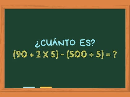 Este cálculo matemático se volvió viral en redes sociales por su pequeña trampa para resolverlo