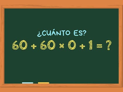 Este cálculo matemático se volvió viral en redes sociales por su pequeña trampa para resolverlo