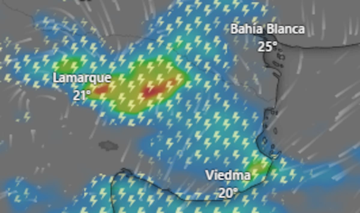Hay alerta amarilla por tormentas para este domingo 8 de febrero: las provincias afectadas