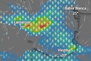 Emiten una alerta amarilla por tormentas para este domingo