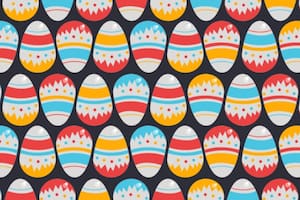 Reto visual: ¿sos capaz de encontrar los huevos de Pascua rotos?