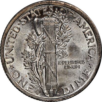 Este ejemplar tiene un valor nominal de diez centavos