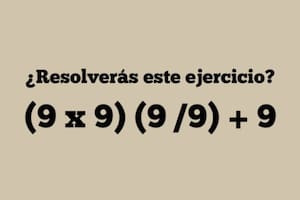 Este ejercicio matemático desafiará tus capacidades