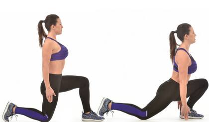 Este ejercicio te ayudará a estirar tu espalda, tobillos, muslos, brazos y cadera