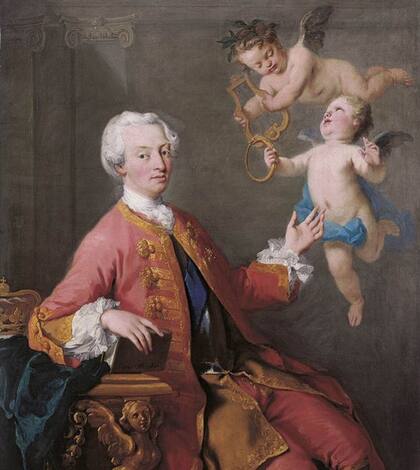 Éste era el escogido por la duquesa de Marlborough: el futuro rey de Inglaterra (que no fue, pues murió antes que su padre), Federico, príncipe de Gales.