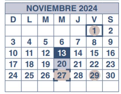 Este es el calendario de pago del Seguro Social para el mes de noviembre de 2024