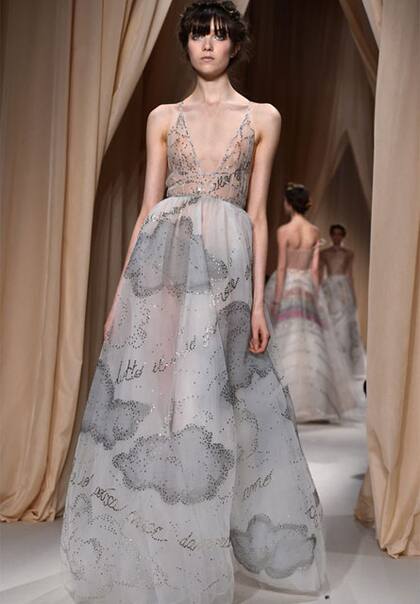 Este es el diseño que lució Beatrice para la gala que se celebró a la noche