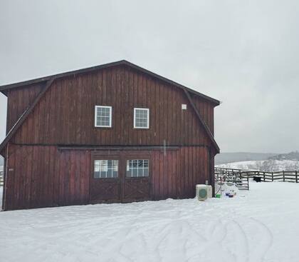 Este es el granero en el que invirtieron la primera vez