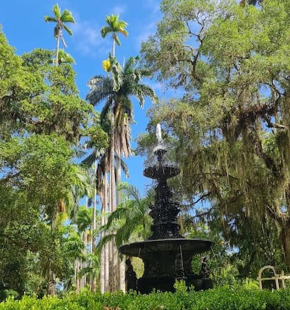 Este es el jardín botánico más antiguo de América del Sur, declarado Patrimonio de la Humanidad.