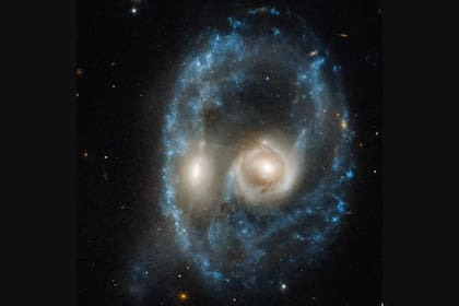 Este es el rostro "alienígena" que captó el Hubble