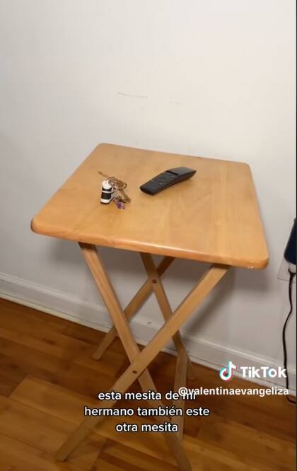 Este es uno de los muebles que consiguió gratis la tiktoker en EE.UU.