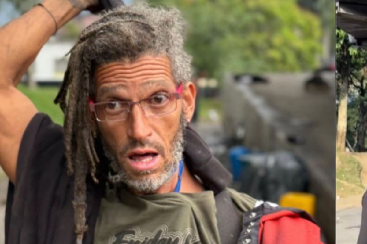 Ele morava na rua e alguém que ele menos esperava o ajudou a se reunir com sua família. “Pensamos que ele estava morto.”