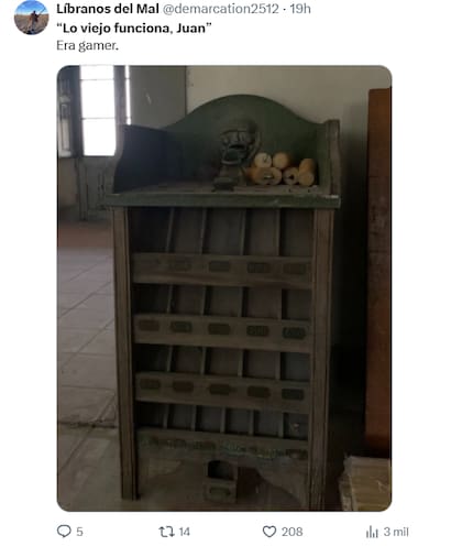 Este juego era común en las kermesses o ferias populares, especialmente en Argentina y otros países de América Latina (Foto: X @demarcation2512)