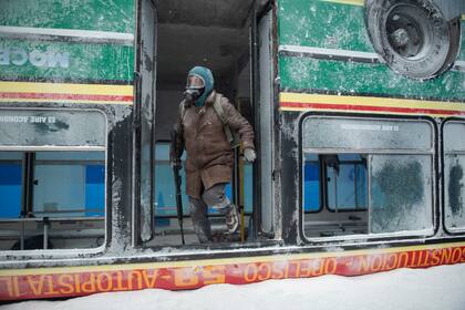 Este jueves, Juan Salvo podría llegar a La Rural en un colectivo de la línea 59