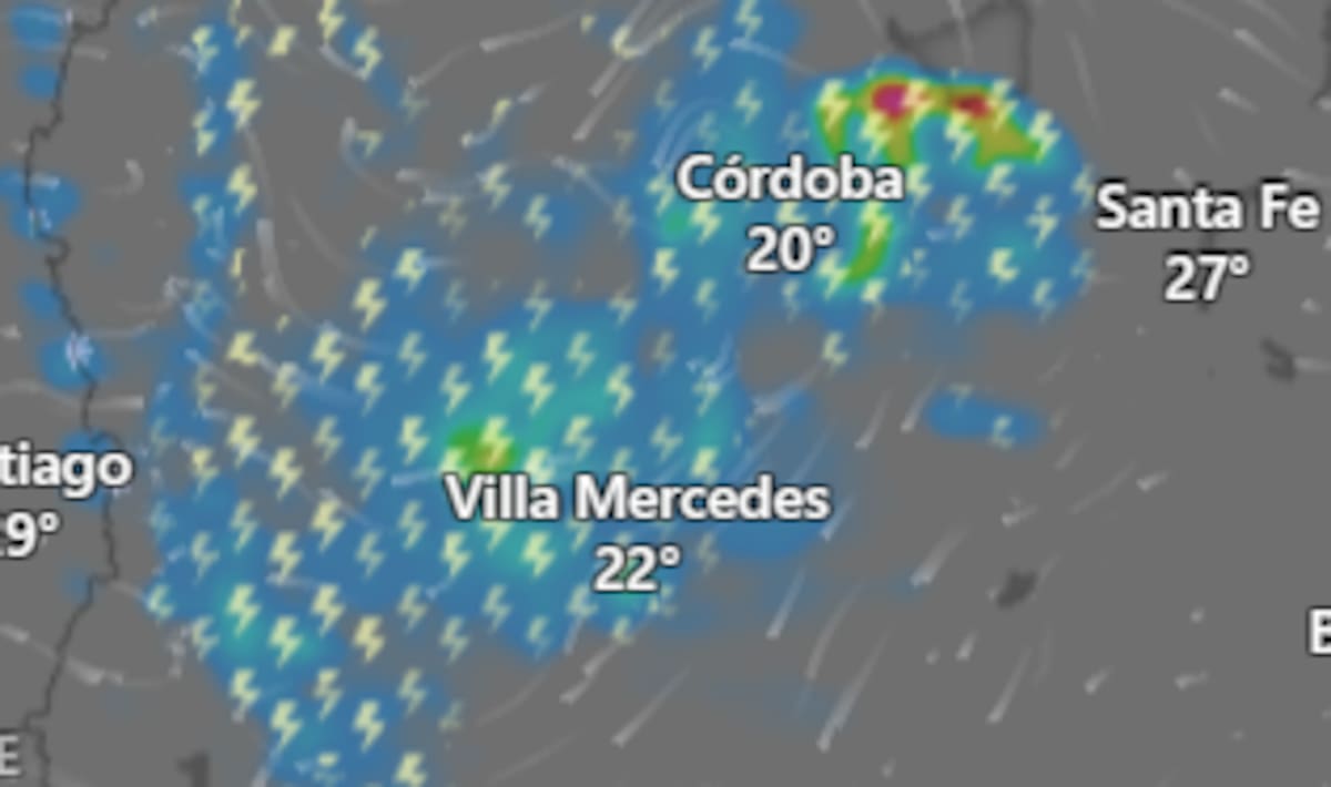 Hay alerta amarilla por tormentas para este jueves 26 de febrero: las provincias afectadas