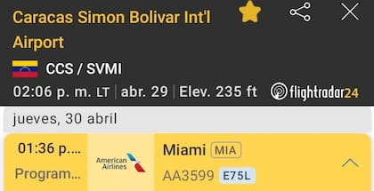 Este jueves sale el primer vuelo en 7 años, que conecta Miami con Caracas