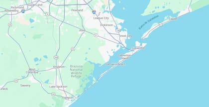 Este lugar es una ciudad insular de la costa del Golfo de Texas