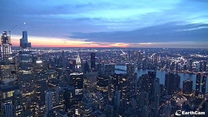 Este lunes, los habitantes de Manhattan amanecieron con un clima de 1 °C, pero las siguientes horas podrían ser más frías