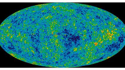 Este mapa de la NASA revela la radiación de fondo de microondas