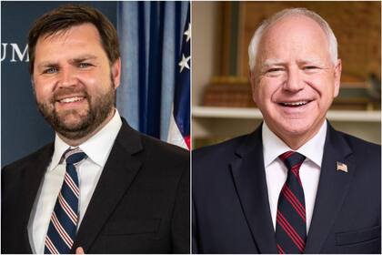 Este martes 1° de octubre se enfrentarán en su primer debate los candidatos a la vicepresidencia de EE.UU.