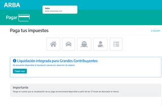 Dónde pagar ARBA