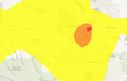 Este martes, la zona de Imperial Valley registra los niveles más altos de contaminación