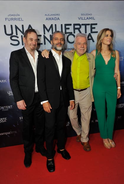 Este martes se llevó a cabo el preestreno de Una muerte silenciosa, la nueva película de Sebastián Schindel protagonizada por Joaquín Furriel, Soledad Villamil, Alejandro Awada, Víctor Laplace y María Marull