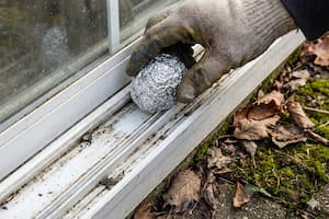 Por qué se recomienda usar papel aluminio para los rieles de las ventanas