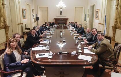 Este miércoles 15 de junio se llevó a cabo una reunión de Gabinete de la que participó el presidente Alberto Fernández tras su regreso a la Argentina