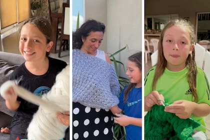 Este ‘mini emprendedor’ se volvió viral tras postear su primer reel contando su pasión por tejer y el deseo por desarrollar su propia marca