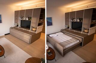 Crean muebles “roboticos” que transforman espacios pequeños en amplios