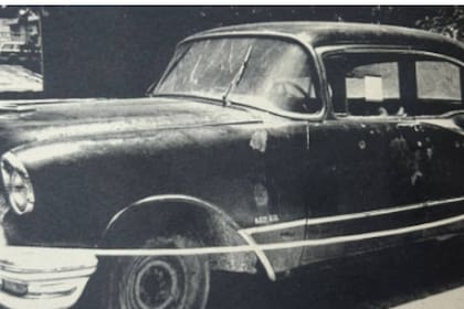 Este Oldsmóvile fue uno de los vehículos que utilizaron los complotados para tender una emboscada y acabar con la vida de Rafael Leónidas Trujillo