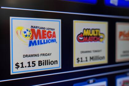 Este premio, considerado el quinto más alto en la historia del juego, tiene un equivalente en efectivo de aproximadamente US$572 millones después de impuestos (AP Foto/Stephanie Scarbrough/Archivo)