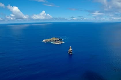 Este punto está situado en el medio del océano Pacífico