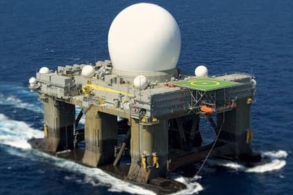 Este radar es capaz de advertir un objeto relativamente pequeño a 4000 km de distancia