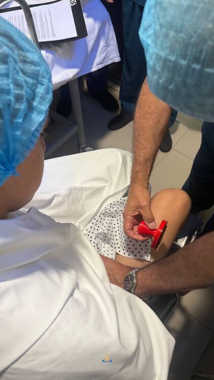 Este sábado 27 de septiembre operaron a Valentino López (Foto: Instagram @wanda_nara)