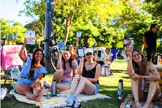 Una experiencia de lectura colectiva en la terraza del Recoleta