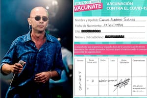 Este sábado, el Indio Solari mostró su certificado de vacunación tras recibir la Sputnik V y generó controversia en Twitter