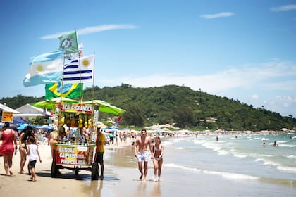 Este verano hay muchísimos argentinos en Florianopolis