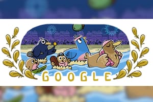Este viernes 26, Google celebró el inicio de los Juegos Olímpicos París 2024 con un doodle