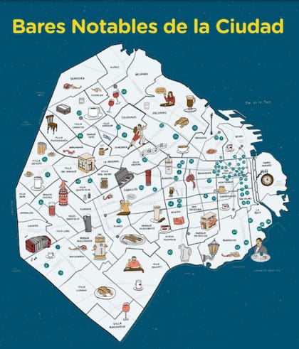 Este viernes 28 de octubre se realiza La Noche de los Bares Notables