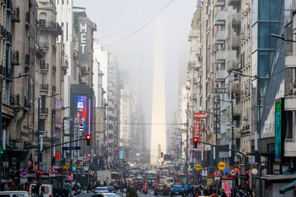 Este viernes amaneció con temperaturas inferiores a los 8° en la Ciudad.