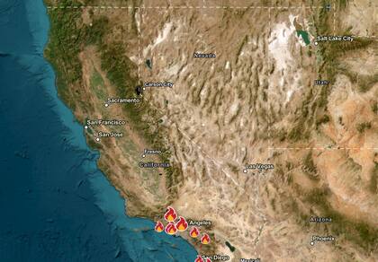 Este viernes, las autoridades centran su atención en dos incendios que generan gran preocupación: el Hughes Fire y el Sepulveda Fire