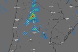 Hay alerta amarilla por tormentas para este viernes 27 de febrero