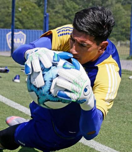 Esteban Andrada adquirió toda la experiencia en Boca